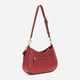 Сумка багет жіноча зі штучної шкіри середня Guess Noelle HWZG9672180 GAR Червона (800070344435) - зображення 3