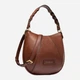Torebka hobo damska ze skóry naturalnej The Bridge Brigida 0449327J 14 Brązowa (800070350627) - obraz 3