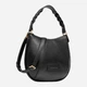 Torebka hobo damska ze skóry naturalnej The Bridge Brigida 0449327J 30 Czarna (800070350628) - obraz 3