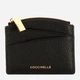 Картхолдер жіночий з натуральної шкіри Coccinelle Rounded E2E9A173580 001 Чорний (800070350990) - зображення 1