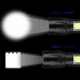 Ручной фонарик аккумуляторный Bailong Police BL 513 COB USB small - изображение 2
