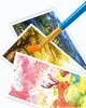 Набор Нейлоновых Кистей QT Tools 10 шт Purple (24680) - изображение 2