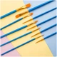 Набор Нейлоновых Кистей QT Tools 10 шт Purple (24680) - изображение 4