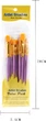 Набор Нейлоновых Кистей QT Tools 10 шт Purple (24680) - изображение 5