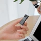 USB Флеш накопитель Hoco UD6 Intelligent U disk USB2.0 16GB Black (43058) - изображение 4