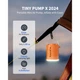 Фонарь-насос туристический Flextail Tiny Pump X портативный USB-C Оранжевый - изображение 3