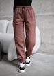 Жіночі спортивні штани Staff nova brown fleece S - изображение 3