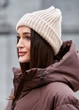 Жіноча шапка Staff 4 beige One Size - изображение 3