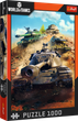 Пазл Trefl World of Tanks Танки в бою 1000 деталей 10943 (5900511109436) - зображення 1