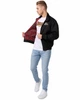 Бомбер чоловічий Lonsdale CLASSIC 110538-1000 S Black (4250065650450) - зображення 3
