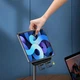 Настільний тримач підставка для телефону та планшета Baseus Indoorsy Youth Desktop Telescopic Black (SUZJ-01) - зображення 5