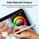 Стілус для планшета Apple iPad A16 Air 11 5 4 Pro 11th 13 12.9 M4 M3 M2 SK Active Magnetic White - зображення 6