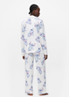 Пижамная рубашка Primark Cosy Printed Boyfriend Pyjamas XXS Для дома и сна Молочный (8772) - изображение 4