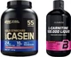 Набір Протеїн Optimum Nutrition Gold Standard 100% Isolate 930 г Strawberry (5060469987415) + Жироспалювач Biotech L-Carnitine 100 000 Liquid 500 мл Cherry (5999076204489) - зображення 1