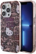Панель Hello Kitty IML Tags Graffiti для Apple iPhone 14 Pro Max Pink (HKHCP14XHDGPTP) - зображення 1