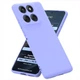 Чехол Fiji Full Soft Premium для Motorola Edge 60 Fusion противоударный бампер с микрофиброй Violet - изображение 1