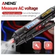 Мультиметр ANENG A3006 | 4000 Counts | Мультиметр-ручка True RMS | AC/DC вольтметр, омметр, частотомер, тестер ноль/фаза | Черный - изображение 4