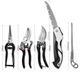 Набор садовых инструментов Garden Set SK-5 – секаторы, чем для прививки, набор для прививки, инструменты для обрезки деревьев и кустов. Jam6563 - изображение 3