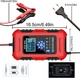 Зарядное устройство для аккумулятора авто импульсное FOXSUR FBC122410DR (12V/10A-24V/5A) Зарядка для аккумулятора - изображение 3