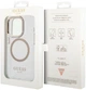Etui plecki Guess Metal Outline Magsafe do Apple iPhone 15 Pro Transparent/Gold (3666339196912) - obraz 6