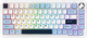 Клавіатура Ajazz AK820 Max Plus Day Dream Switch White (AK820MAX-DD-BWD) 316556 - зображення 1
