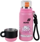 Термос Kite Hello Kitty 500 мл з трубочкою Рожевий (HK25-1229) - зображення 2