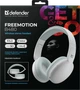 Навушники Defedner FreeMotion B480 Bluetooth Білі (4745091890883) - зображення 10