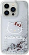 Панель Hello Kitty Liquid Glitter Charms Kitty Head для Apple iPhone 13 Pro Silver (HKHCP13LLIKHET) - зображення 2