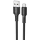 Кабель зарядки BOROFONE BX116 USB to MicroUSB (2.4А 1M) для телефона/смартфона/пристроїв Чорний - изображение 1
