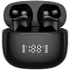 Безпровідні Bluetooth навушники Proove Digital (APP) |TWS, вкладиші, Bluetooth 5.4, 30/300mAh, USB Type-C, до 6 годин роботи, LED-дисплей на кейсі, вбудований мікрофон, швидка зарядка, сенсорне керування, IPX4| Чорний - зображення 1