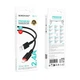 Кабель зарядки BOROFONE BX110 USB to Lightning (2.4А) (1М) для iOS пристроїв iPhone Чорний - изображение 2