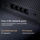 Роутер Wi-Fi-маршрутизатор Xiaomi Router BE6500 с поддержкой WiFi 7 2.4/5GHz Black - изображение 6