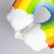 Подушка для шеи Rainbow U-образная, красный HP-56-13R - изображение 2