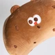 Подушка анатомическая для путешествий автобуса отдыха дома коричневый Cookie Bear поясничная memory плюшевая поддержка велюр Yiwu - изображение 5