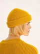 Вязаная шапка Мини-бини (Монатик) One-size Горчичный - изображение 9