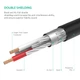 Аудіокабель UGREEN AV116 3.5mm Male to 2RCA Male, PVC, 5m Black (UGR-10591) - зображення 9