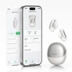 Бездротові навушники TWS UGREEN HiTune S5, Bluetooth 5.4, IPX5, з мікрофоном, 400 мАг, білі (LKMTR_885551) - зображення 6