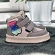 Ботинки детские для девочки Tom.M лиловые зимние на овчине 31р (19,8 см) 7006 - изображение 5