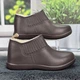 Зимние женские калоши Dago Style шоколадного цвета на меху 40р (26 см) 4551 - изображение 1