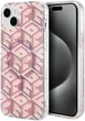 Панель Guess IML GCube MagSafe для Apple iPhone 15 Plus/14 Plus Pink (3666339221997) - зображення 1