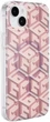 Панель Guess IML GCube MagSafe для Apple iPhone 15 Plus/14 Plus Pink (3666339221997) - зображення 4