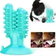 Кактус із присоскою іграшка для собак Bronzedog PetFun Dentalк, 12,5 х 9,5 см Blue - зображення 3