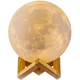 Сенсорный ночник луна RGB Magic 3D Moon Light , светильник лампа луна - изображение 2