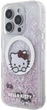 Etui plecki Hello Kitty Liquid Glitter Sweet Kitty Bows MagSafe do Apple iPhone 16 Pro Max White (HKHMP16XLSWKH) - obraz 1