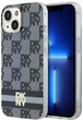 Панель DKNY IML Checkered Mono Pattern & Printed Stripes MagSafe для Apple iPhone 15 Plus / 14 Plus Black (3666339269364) - зображення 1