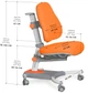 Детское кресло Evo-Kids Omega KY Orange (Y-220 KY) - изображение 4