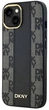 Панель DKNY Leather Checkered Mono Pattern MagSafe для Apple iPhone 15 Plus / 14 Plus Black (3666339259846) - зображення 2