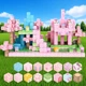 Магнитный конструктор Minecraft 100 блоков Замок с Единорожком - изображение 6