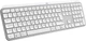 Bezprzewodowa klawiatura Logitech MX Keys S Nordic Wireless/Bluetooth Pale Gray (920-011582) - obraz 3