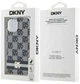 Etui DKNY IML Checkered Mono Pattern & Printed Stripes MagSafe do Apple iPhone 15 / 14 / 13 Black (3666339269357) - obraz 8